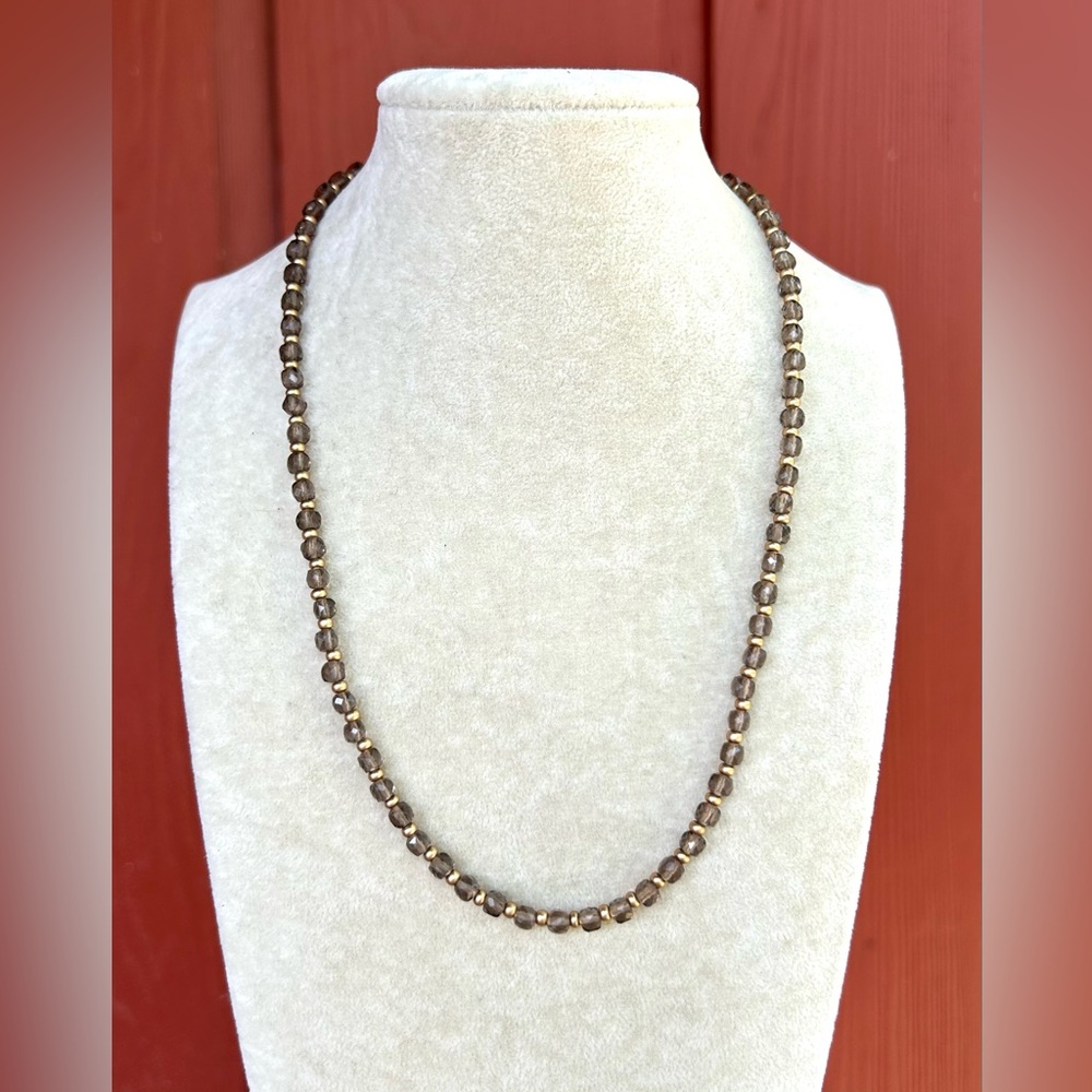 Smokey quartz necklace - Picture 4 of 6